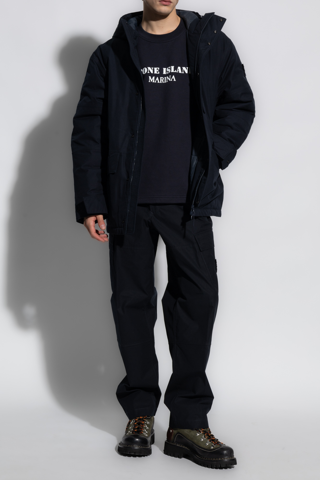SchaferandweinerShops GB - Navy blue Insulated jacket with